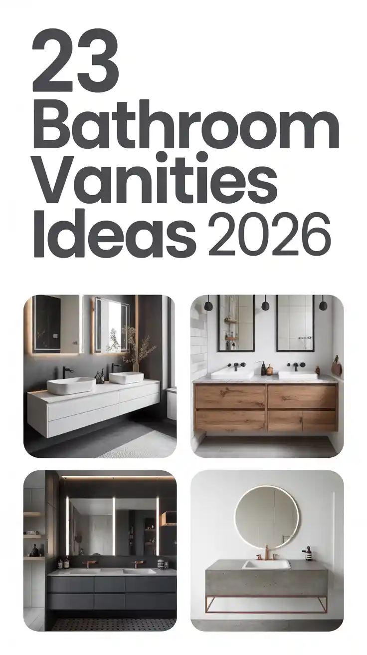 Bathroom Vanities Ideas 2026: Modern Trends, Elegant Designs, and Smart Storage Solutions