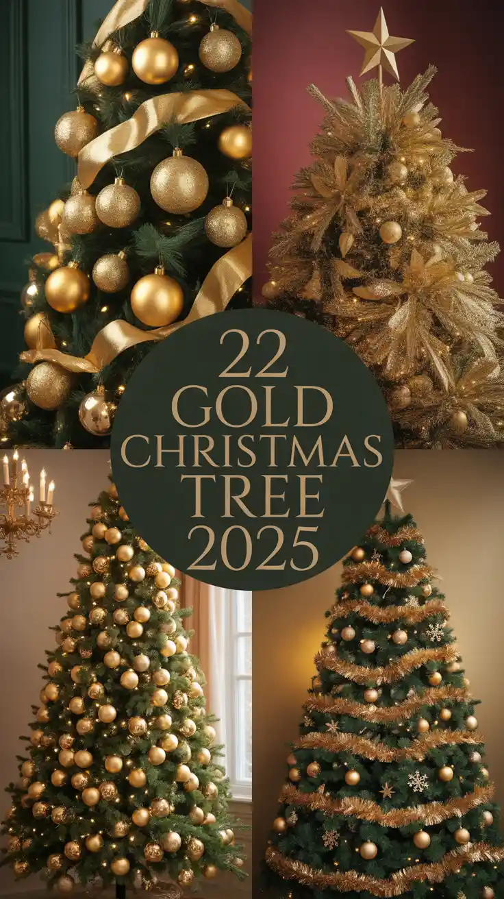 Gold Christmas Tree 2025: Elegant Ideas, Decorations & Inspiring Holiday Decor