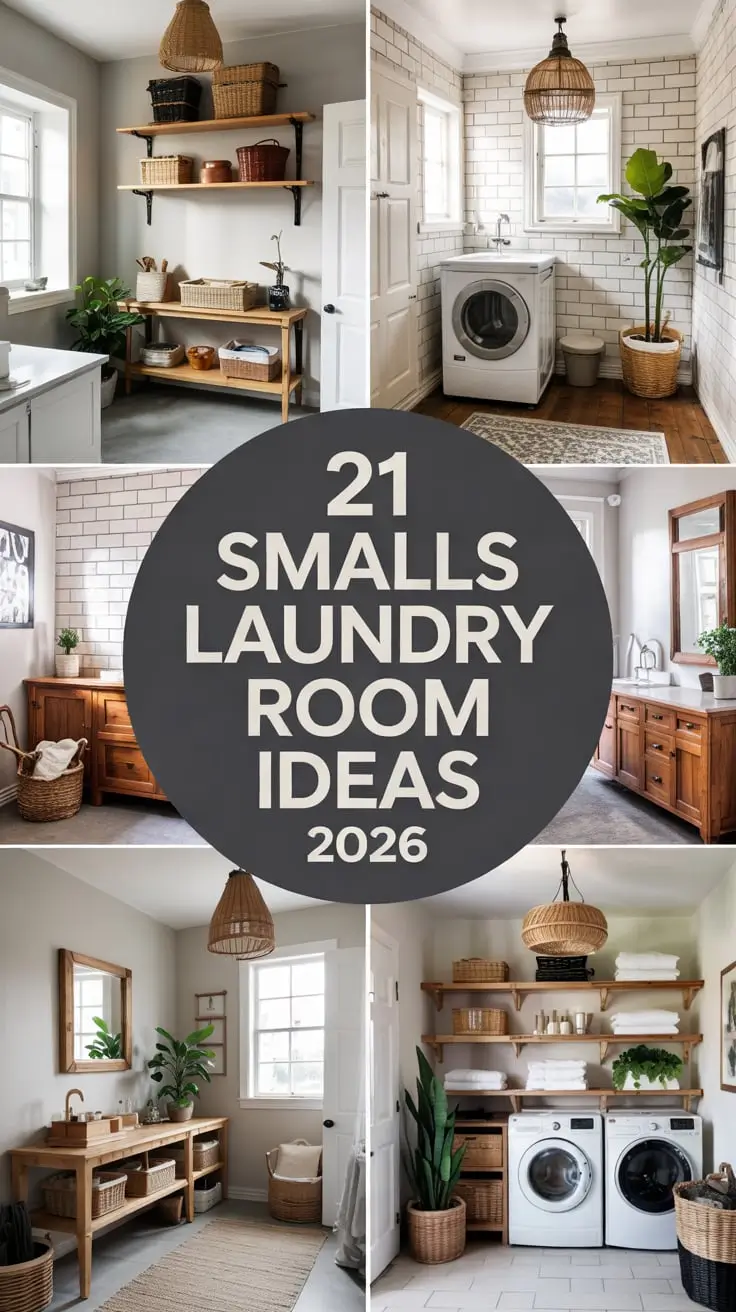 Smalls Laundry Room Ideas 2026: Modern, Farmhouse & Budget-Friendly Design Inspiration