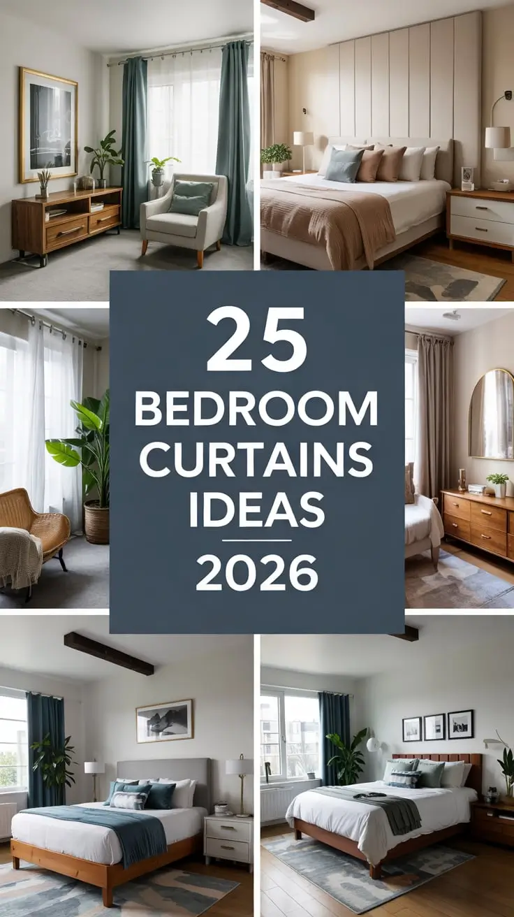 Bedroom Curtains Ideas 2026: Modern, Elegant, and Stylish Trends for Every Home