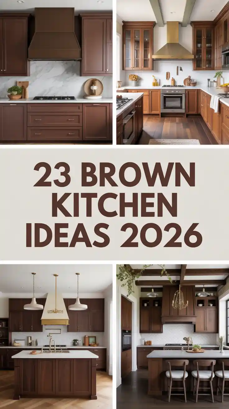 Brown Kitchen Ideas 2026: Modern, Rustic, And Cozy Designs For Every Home