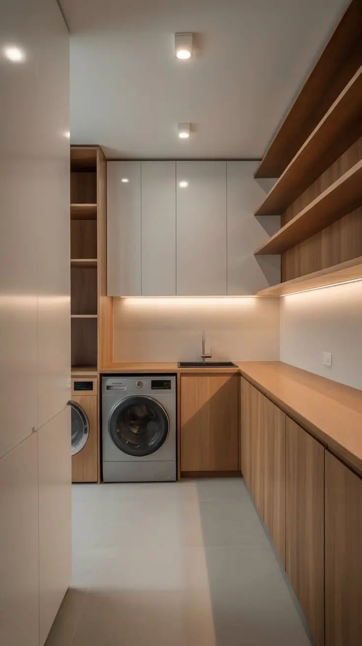 Laundry Room Shelves Ideas 2026: Modern, Farmhouse & Creative Storage Solutions