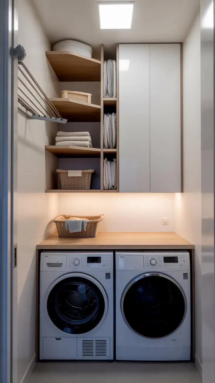 Laundry Room Shelves Ideas 2026: Modern, Farmhouse & Creative Storage Solutions