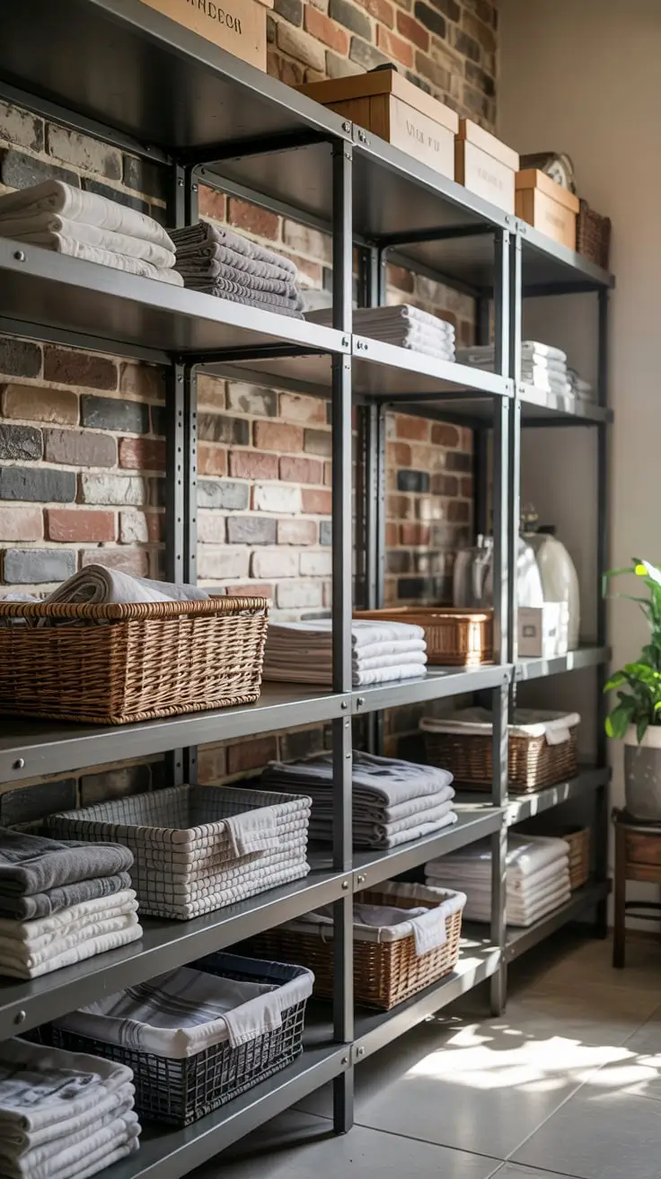 Laundry Room Shelves Ideas 2026: Modern, Farmhouse & Creative Storage Solutions