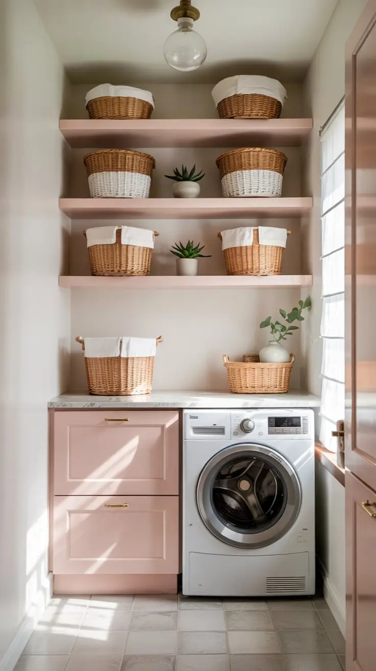 Laundry Room Shelves Ideas 2026: Modern, Farmhouse & Creative Storage Solutions