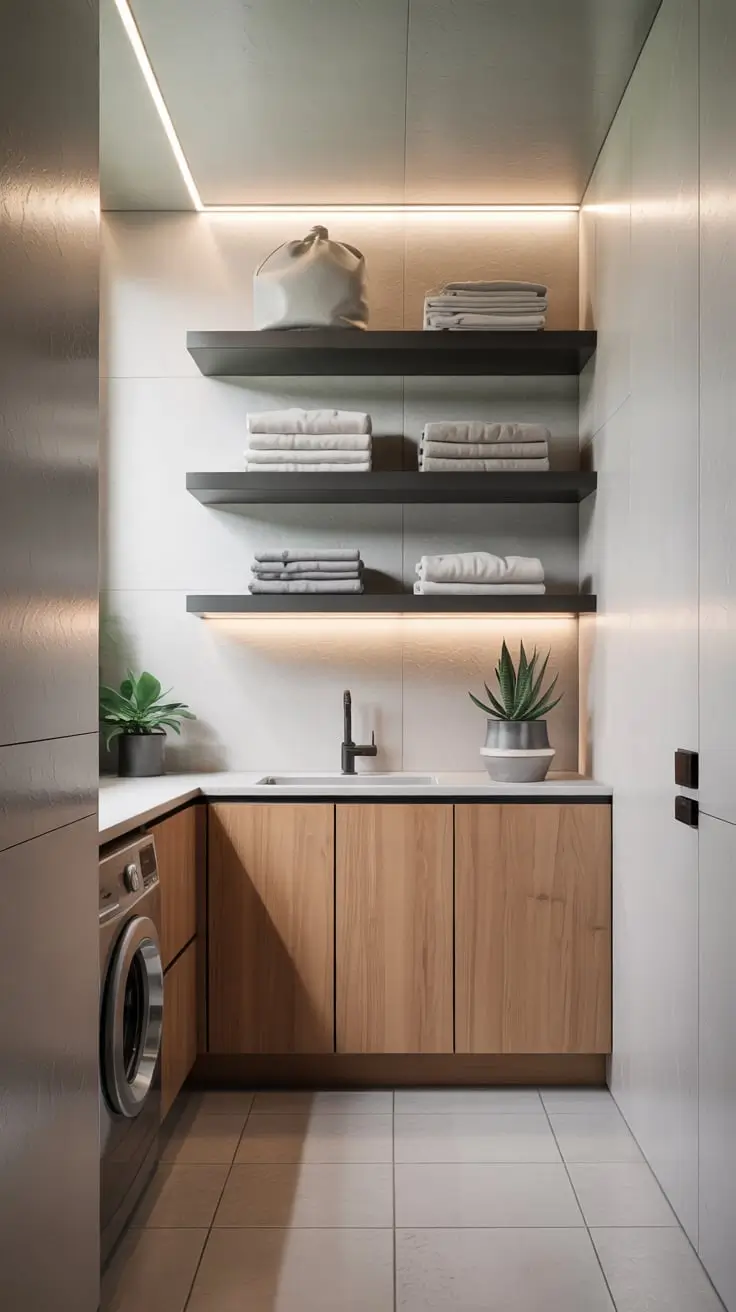 Laundry Room Shelves Ideas 2026: Modern, Farmhouse & Creative Storage Solutions
