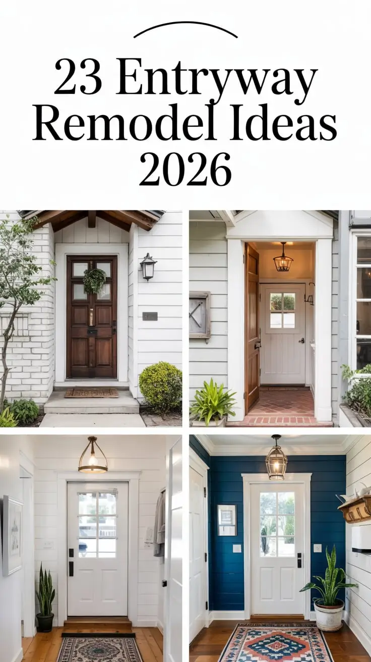 Entryway Remodel Ideas 2026: Modern Designs for a Stunning Home Entrance