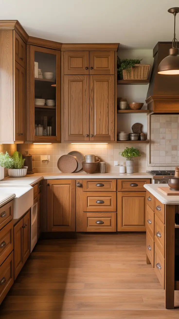 Oak Kitchen Ideas 2026: Modern, Farmhouse & Timeless Design Inspirations