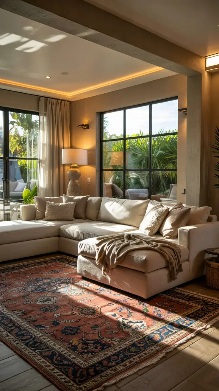 Rugs for Living Room Ideas 2026: Modern, Neutral, and Stylish Rug Trends