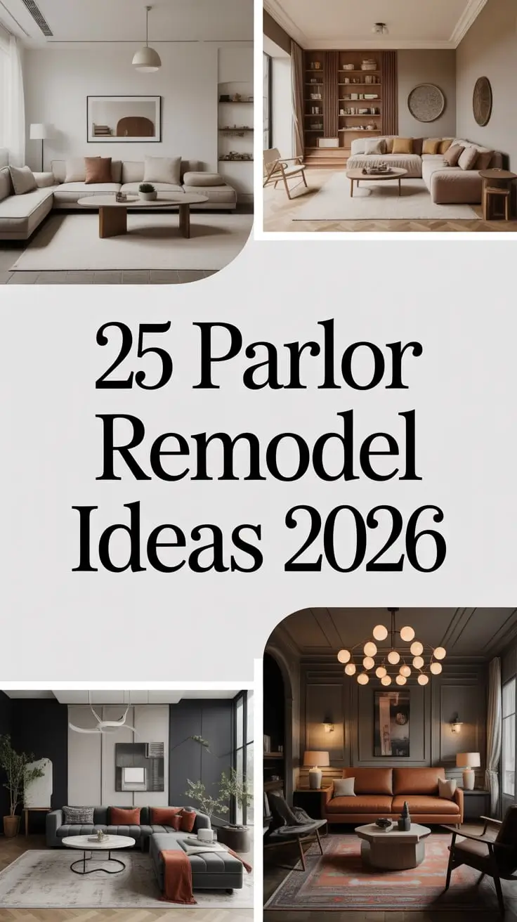 Parlor Remodel Ideas 2026: Modern, Cozy, and Budget-Friendly Living Room Transformations