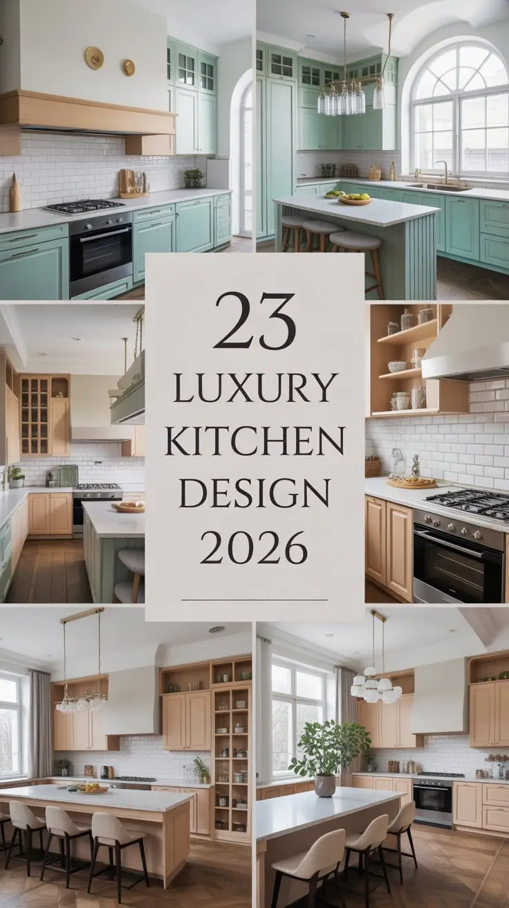 Luxury Kitchen Design 2026: Modern Interiors, Classic Elegance, and Contemporary Inspiration