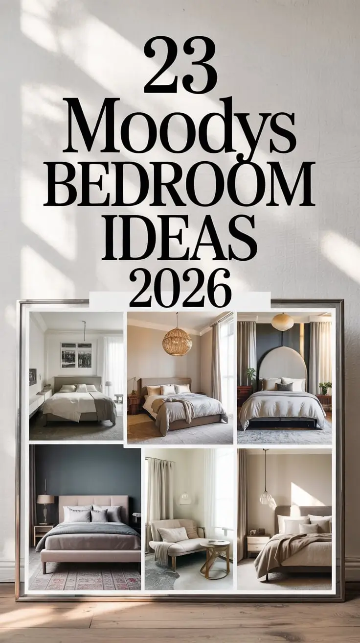 Moodys Bedroom Ideas 2026: Modern Dark & Romantic Design Inspiration