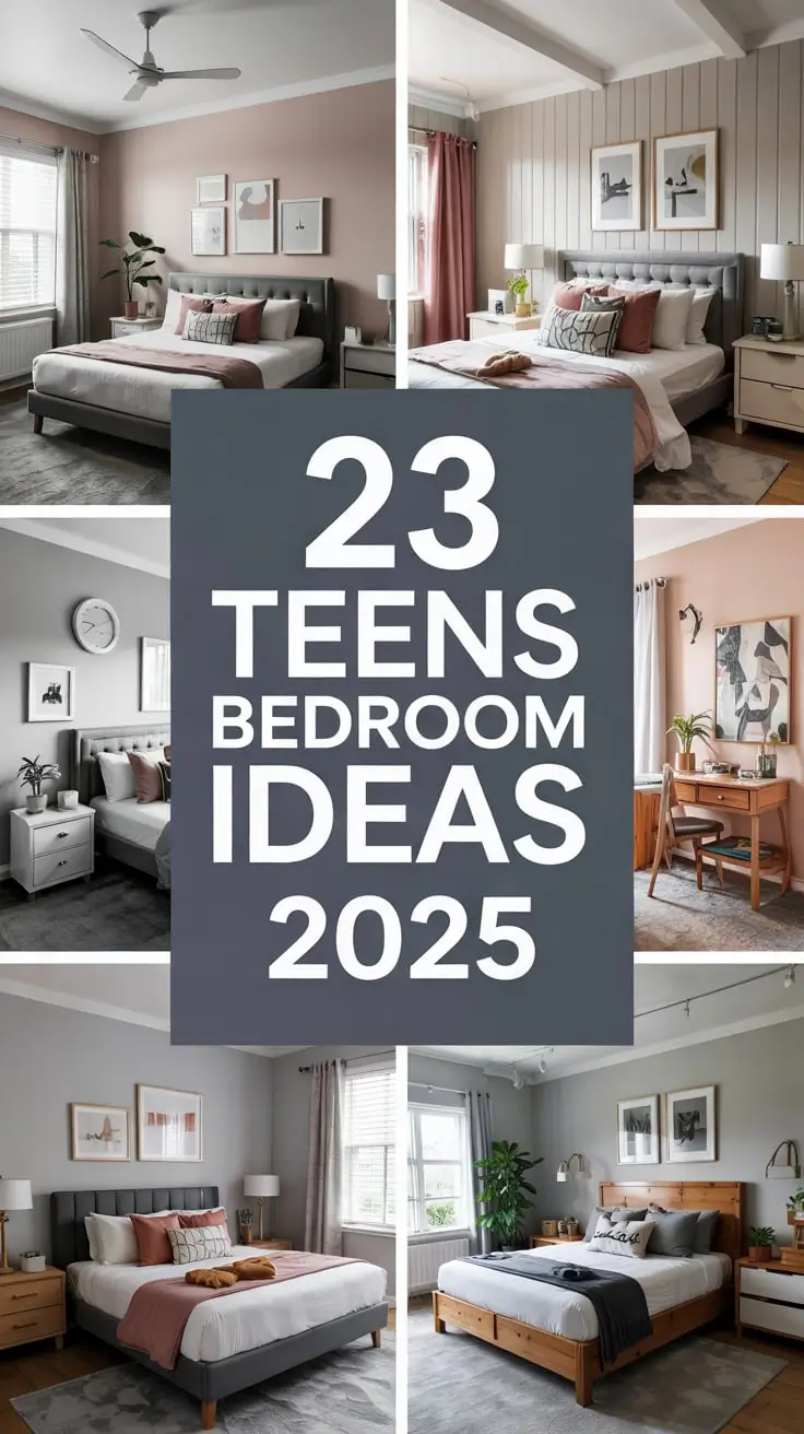 Teens Bedroom Ideas 2025: Aesthetic, Cozy & Modern Teen Spaces