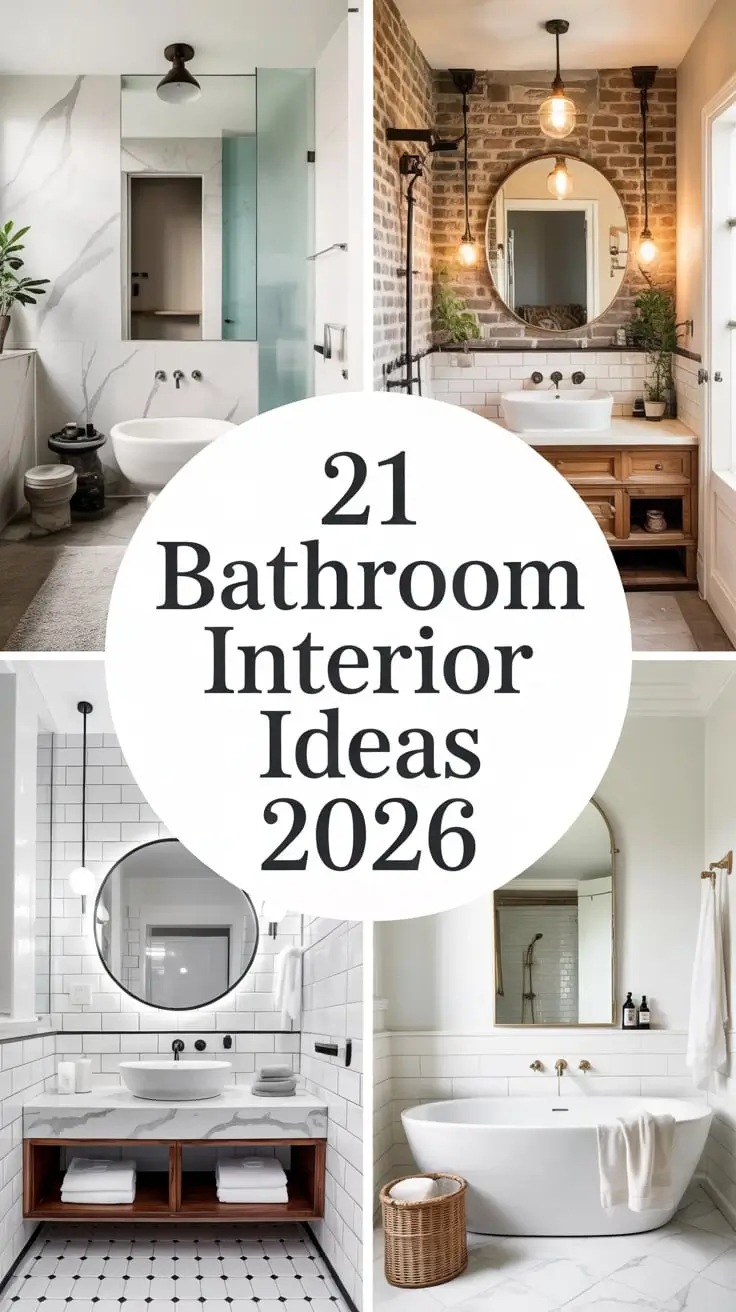 Bathroom Interior Ideas 2026: Fresh Modern Designs for Stylish and Functional Spaces