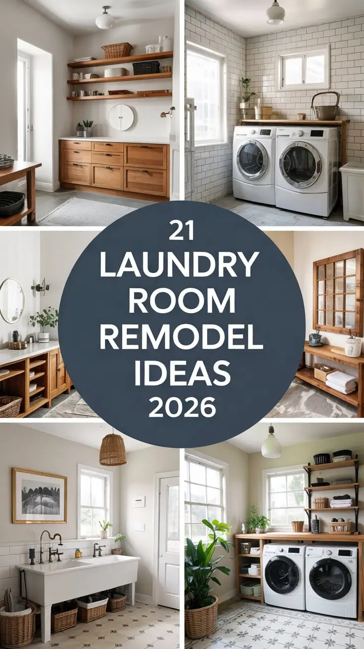 Laundry Room Remodel Ideas 2026: Stylish, Functional & Budget-Friendly Transformations