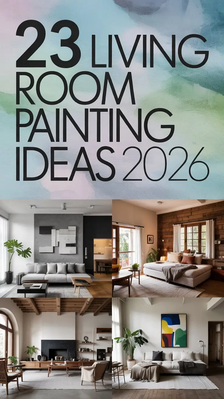 Living Room Painting Ideas 2026: Modern Color Inspiration for a Stylish Home