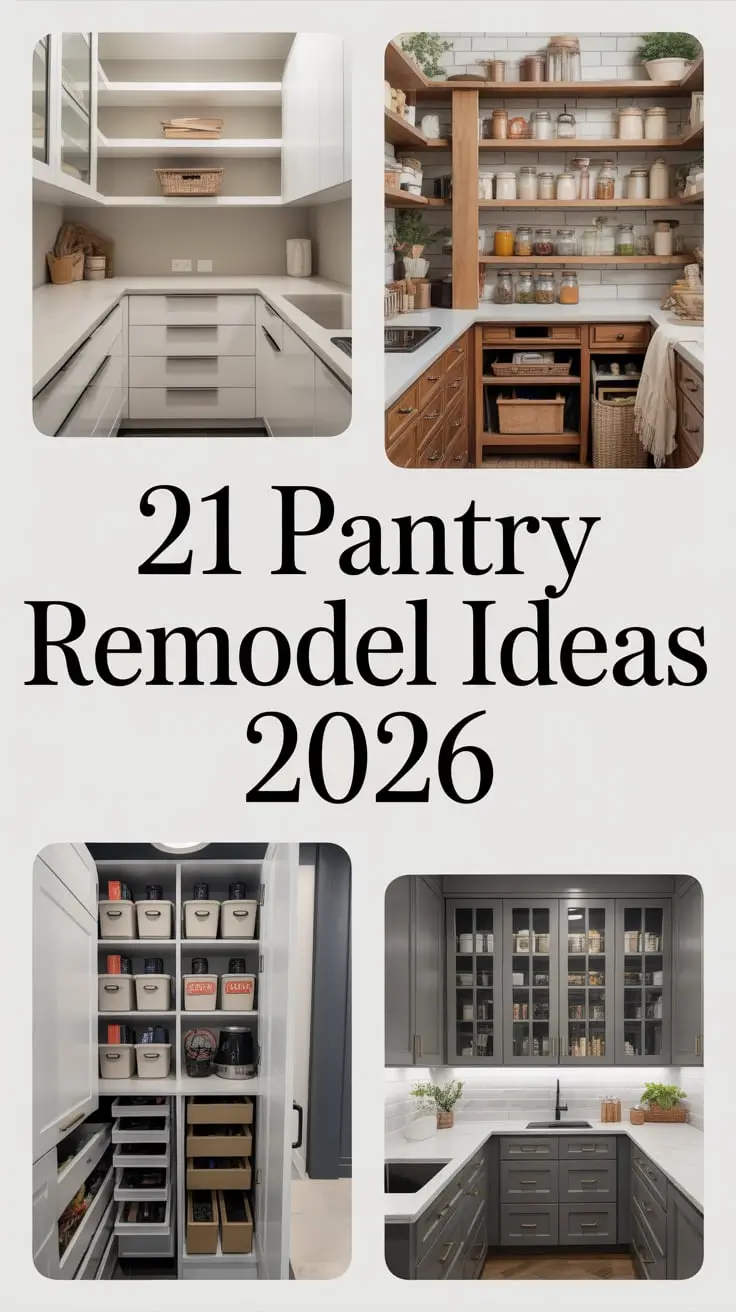 Pantry Remodel Ideas 2026: Modern Storage Solutions for Every Kitchen Space
