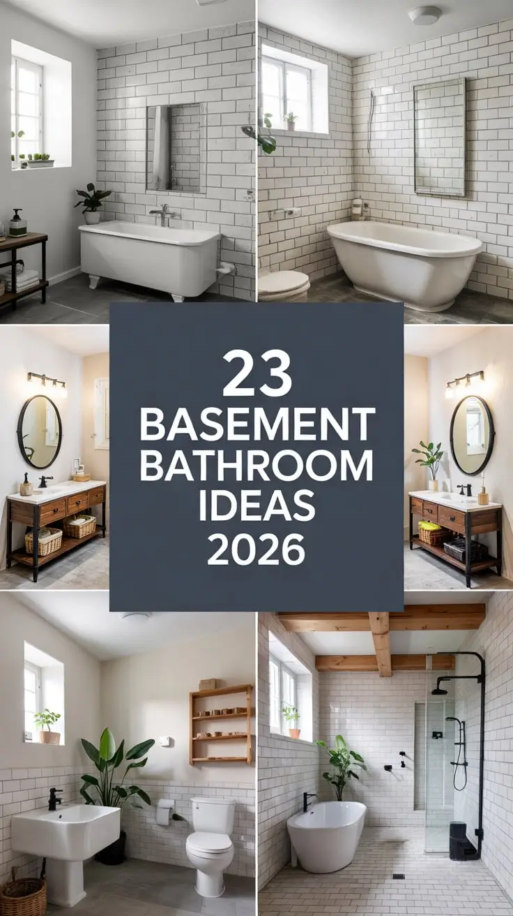Basement Bathroom Ideas 2026: Modern, Farmhouse, And Creative Remodel Inspirations