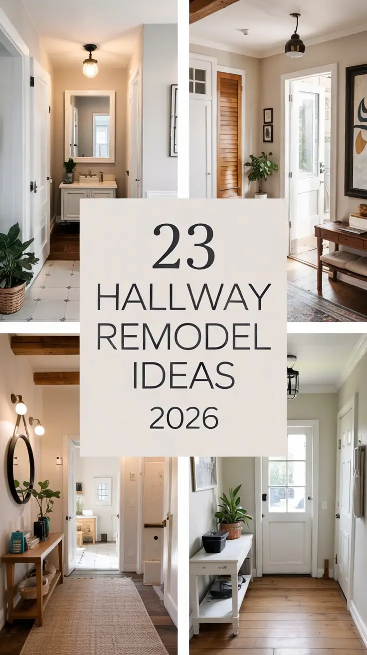 Hallway Remodel Ideas 2026: Modern Designs, Smart Storage & Stylish Hallway Transformations