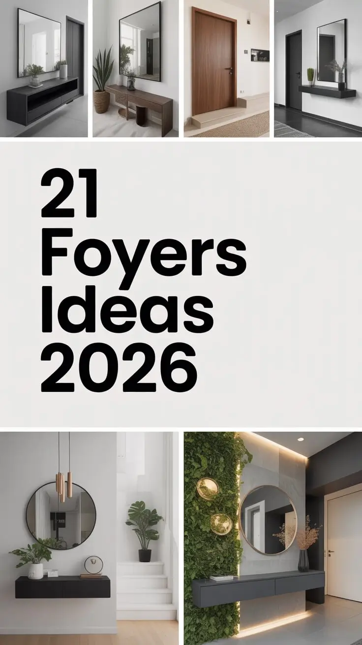 Foyers Ideas 2026: Modern, Stylish, and Functional Entryway Inspiration