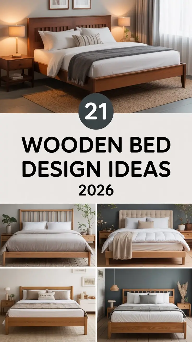 Wooden Bed Design Ideas 2026: Modern, Classic & Unique Bedroom Inspirations