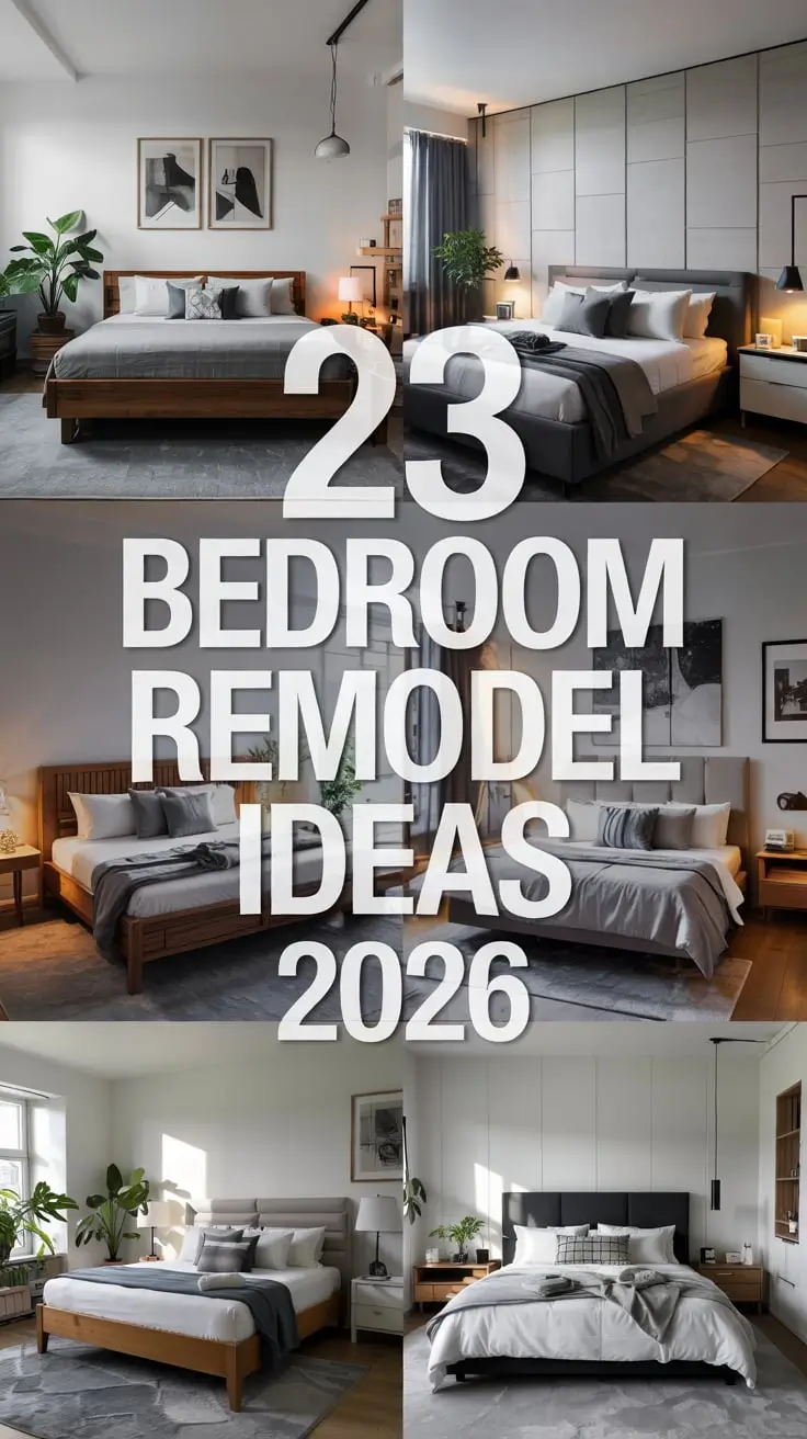 Bedroom Remodel Ideas 2026: Fresh Trends, Cozy Makeovers & Budget-Friendly Inspiration