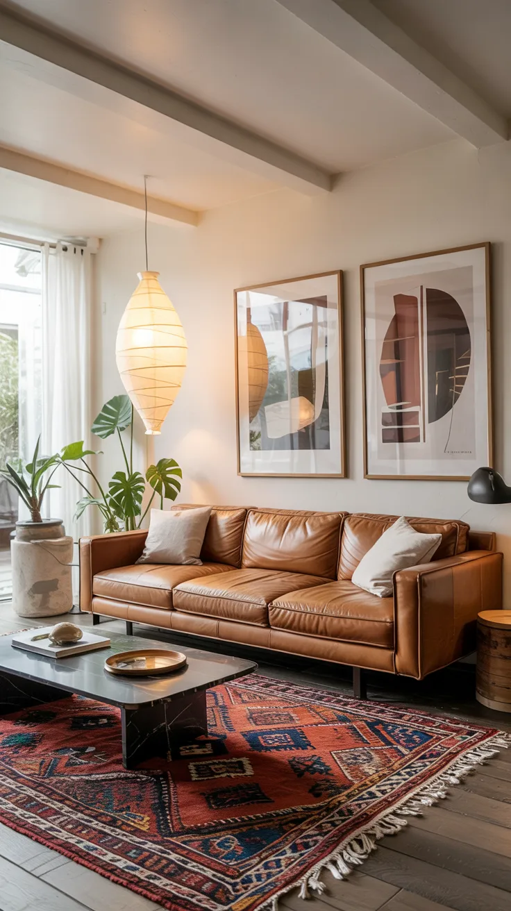 Leather Sofa Ideas 2026: Stylish Modern Living Room Inspirations