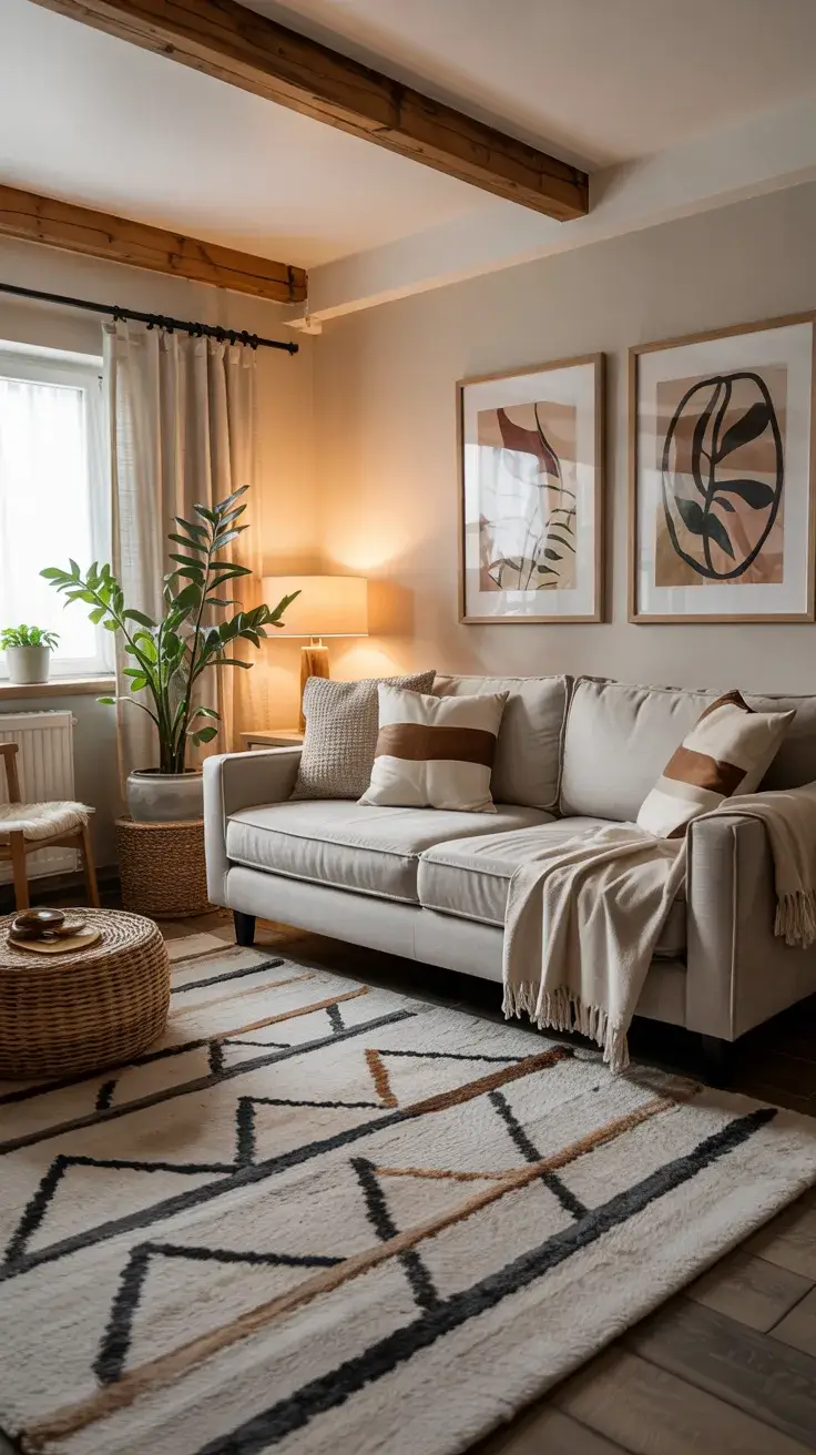 Living Room Carpet Ideas 2026: Modern Colors, Area Rugs, And Cozy Design Trends