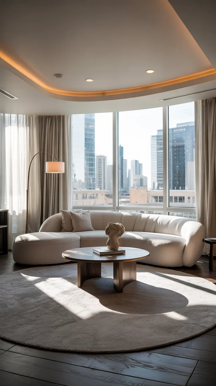 Curved Sofa Ideas for Living Room 2026: Stylish Trends and Modern Interior Inspirations