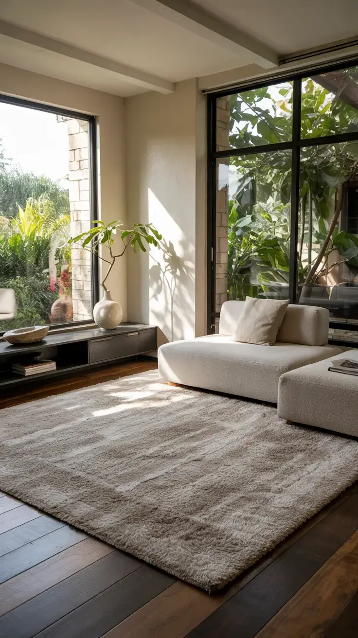 Living Room Carpet Ideas 2026: Modern Colors, Area Rugs, And Cozy Design Trends