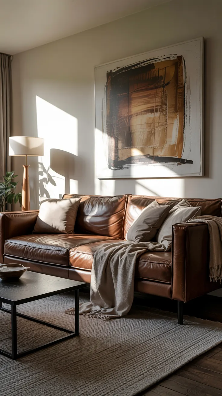 Leather Sofa Ideas 2026: Stylish Modern Living Room Inspirations