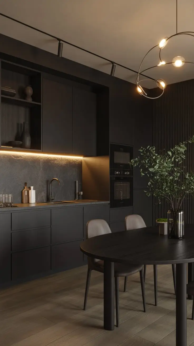 Black Kitchen Ideas 2026: Modern, Stylish, and Inspiring Dark Kitchen Designs