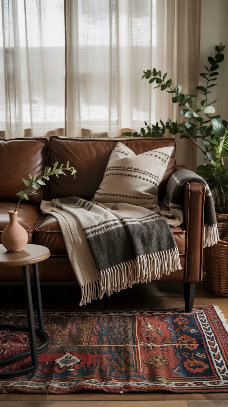 Leather Sofa Ideas 2026: Stylish Modern Living Room Inspirations