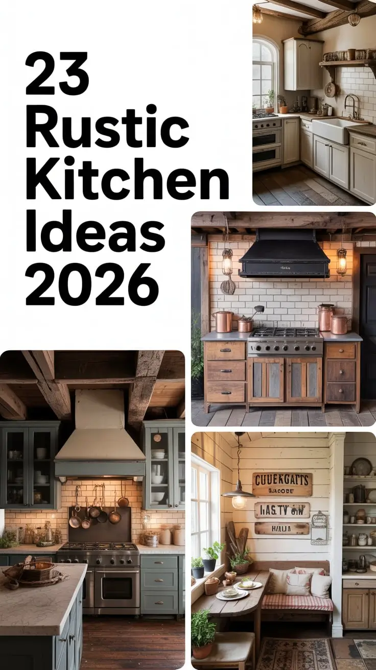 Rustic Kitchen Ideas 2026: Timeless Design Trends For Modern And Farmhouse Homes