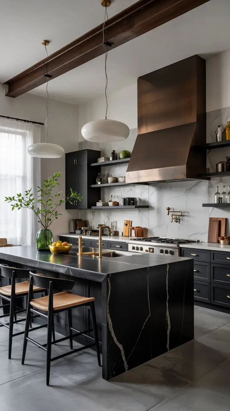 Black Kitchen Ideas 2026: Modern, Stylish, and Inspiring Dark Kitchen Designs