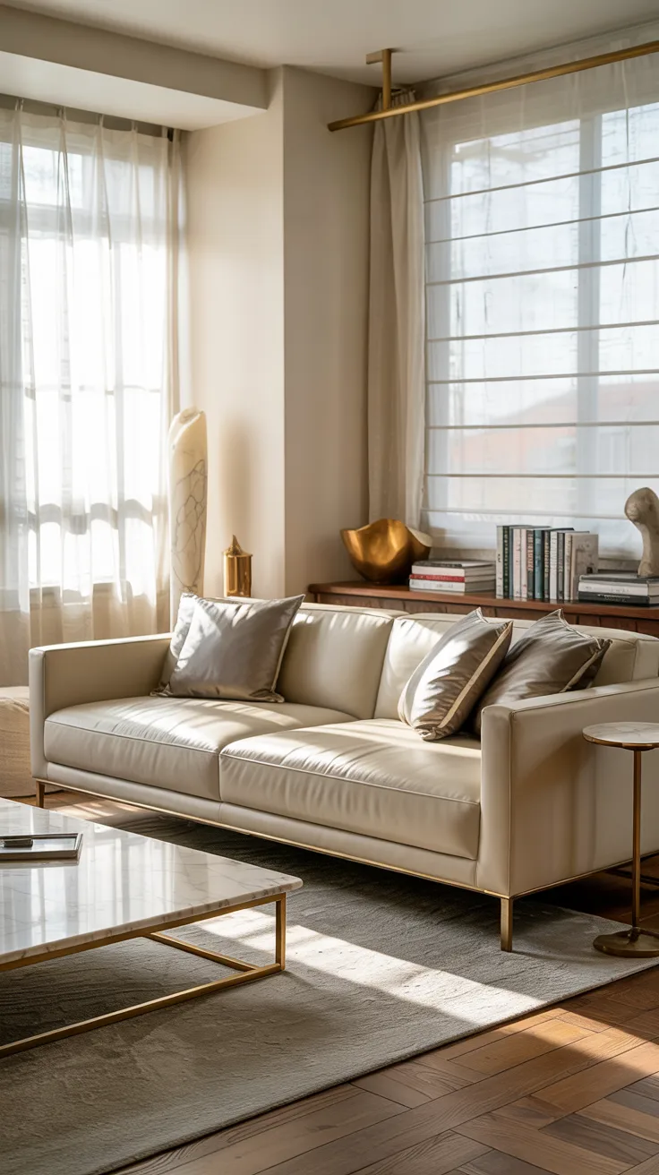 Leather Sofa Ideas 2026: Stylish Modern Living Room Inspirations