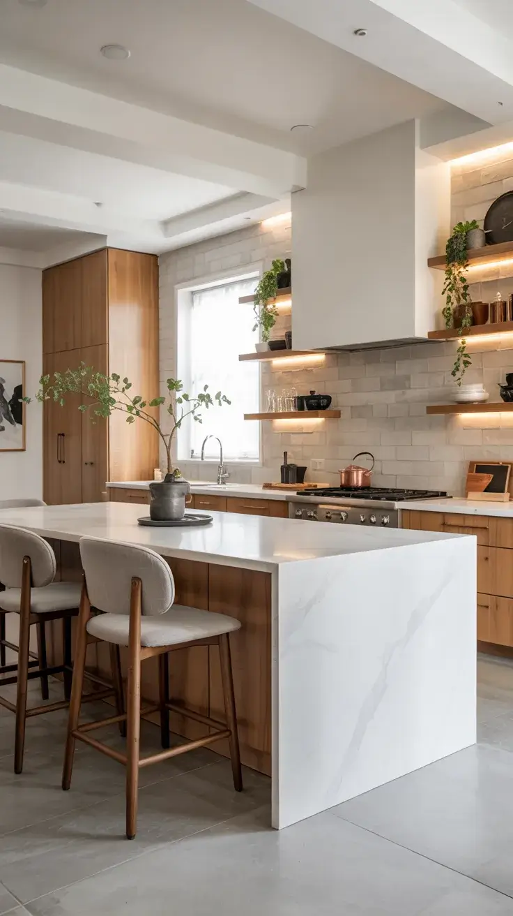 Open Kitchen Makeover Ideas 2026: Modern Designs, Open Shelving & Stylish Cabinet Transformations