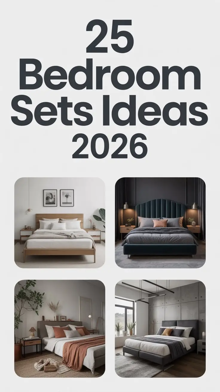 Bedroom Sets Ideas 2026: Modern, Stylish And Functional Bedroom Design Trends