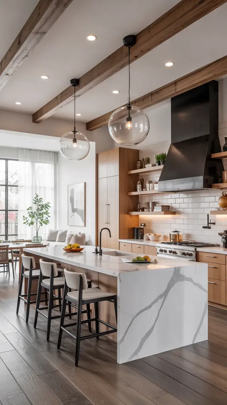 Open Kitchen Makeover Ideas 2026: Modern Designs, Open Shelving & Stylish Cabinet Transformations