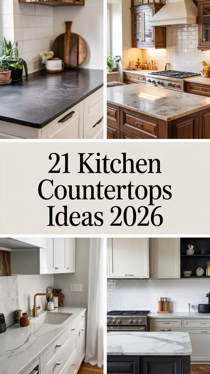 Kitchen Countertops Ideas 2026: Modern Materials, Colors, And Stylish Design Trends