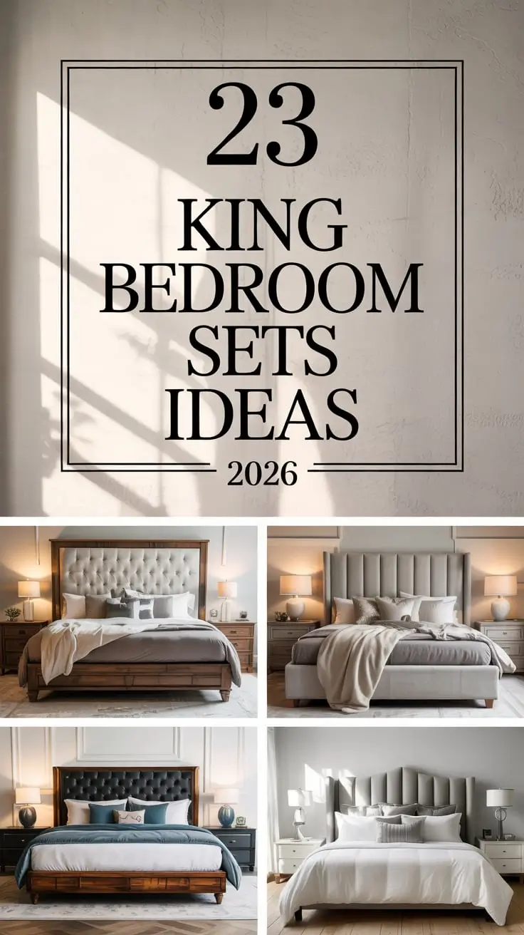 King Bedroom Sets Ideas 2026: Luxury, Comfort, And Modern Master Suite Design