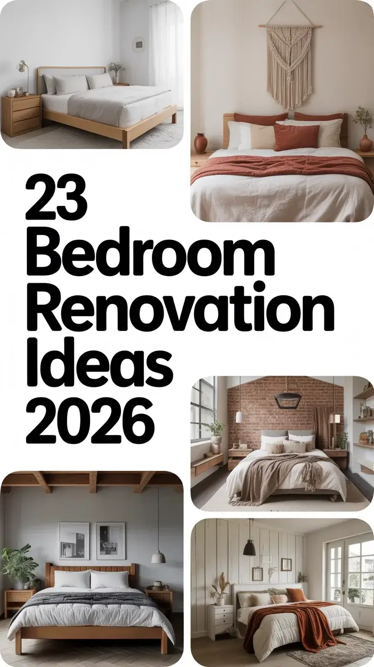 Bedroom Renovation Ideas 2026: Modern, Cozy And Stylish Bedroom Designs