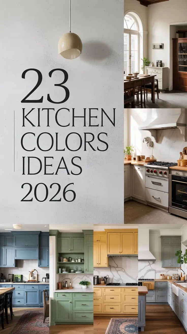 Kitchen Colors Ideas 2026: Trending Palettes and Modern Color Combinations for Every Style