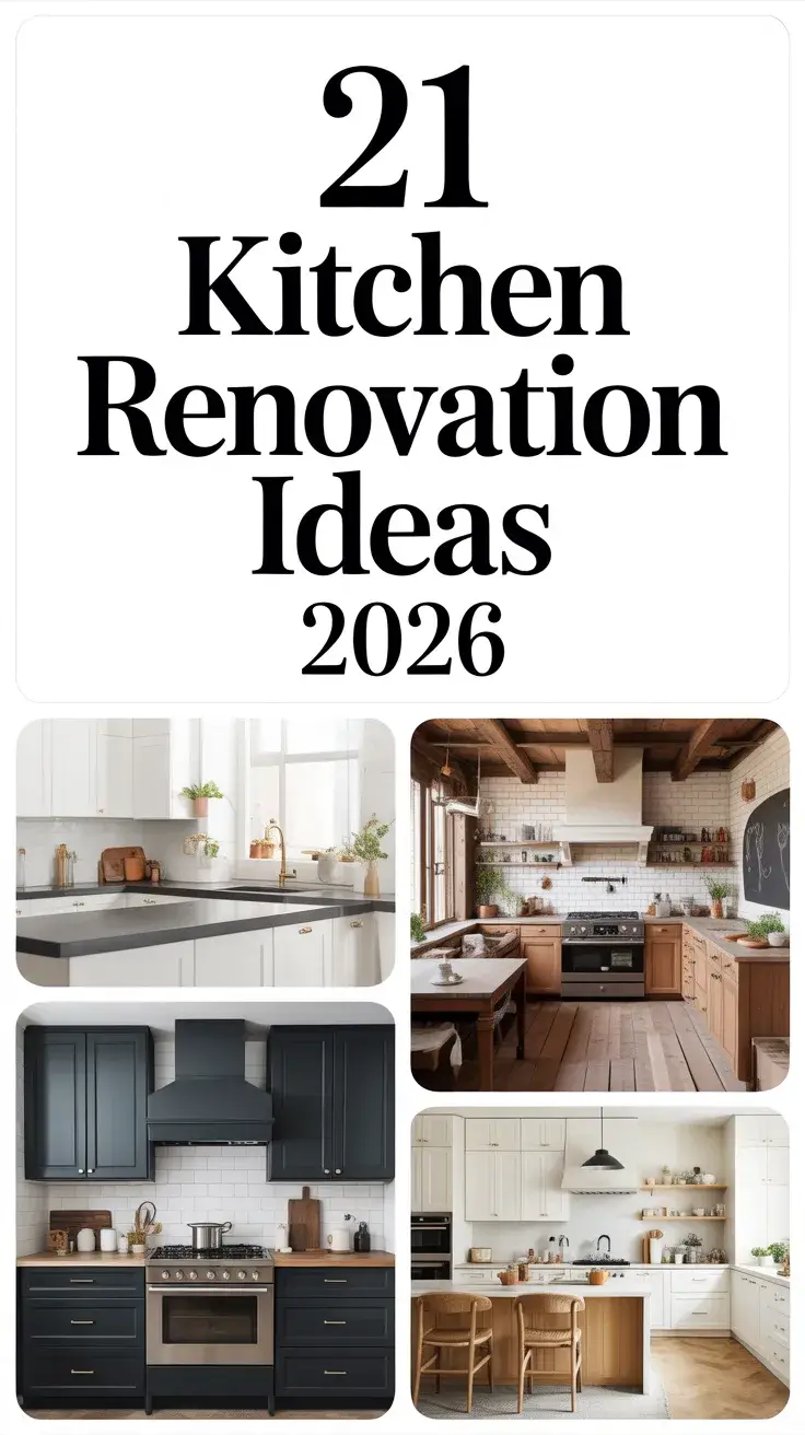 Kitchen Renovation Ideas 2026: Modern, Budget-Friendly And Stylish Kitchen Designs