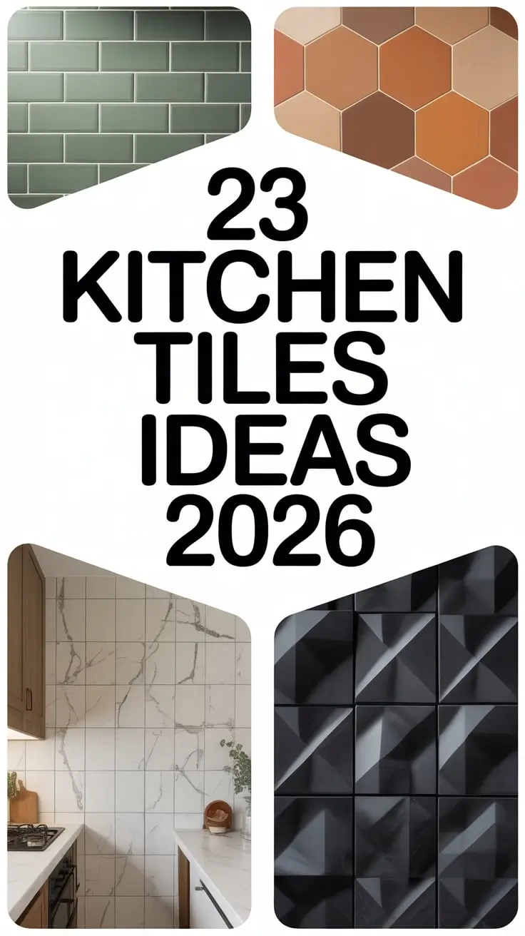 Kitchen Tiles Ideas 2026: Best Modern, Rustic and Colorful Tile Designs for Every Kitchen