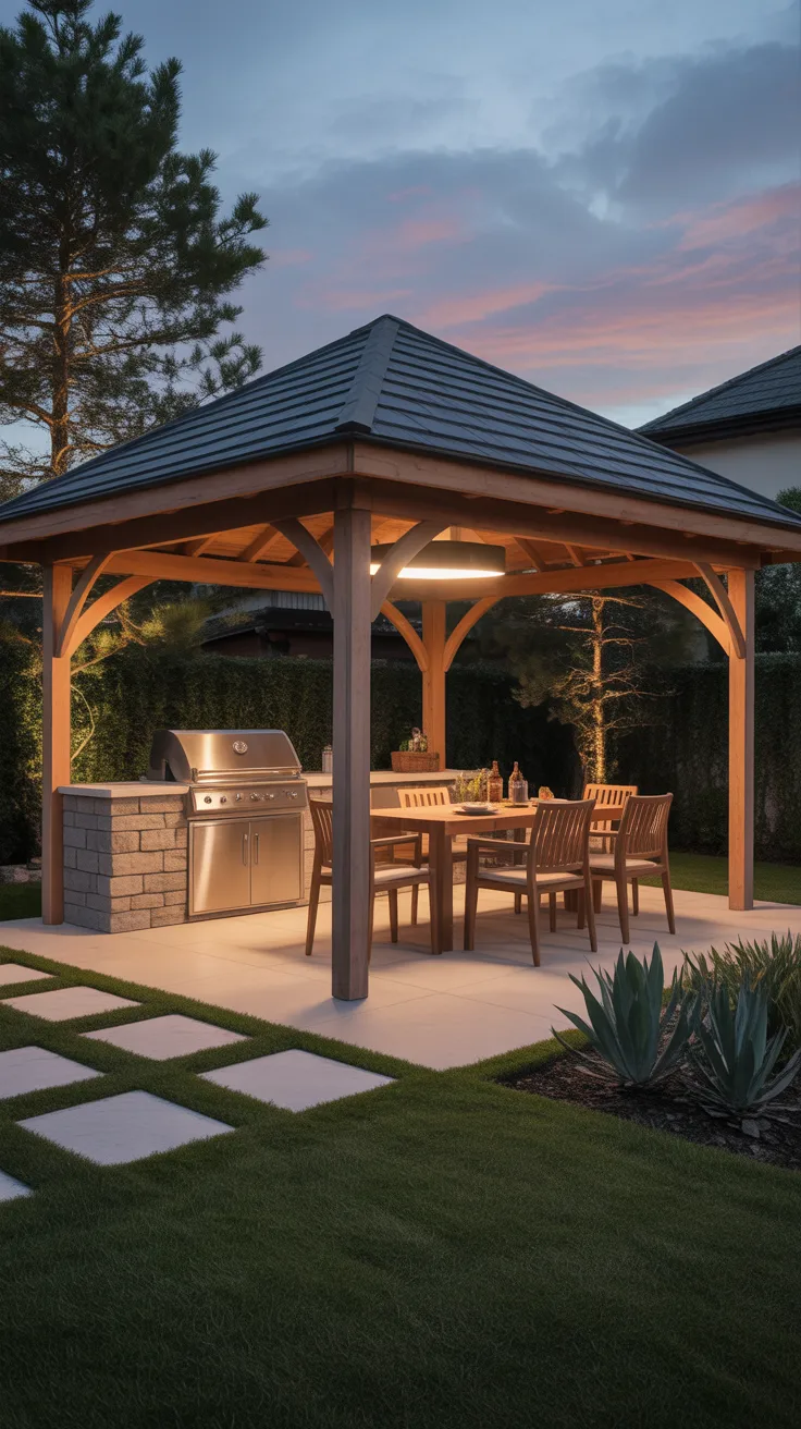 BBQ Area With Gazebo 2026: Modern Outdoor Ideas for the Perfect Backyard Grill Area