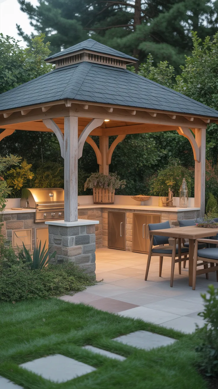 BBQ Area With Gazebo 2026: Modern Outdoor Ideas for the Perfect Backyard Grill Area