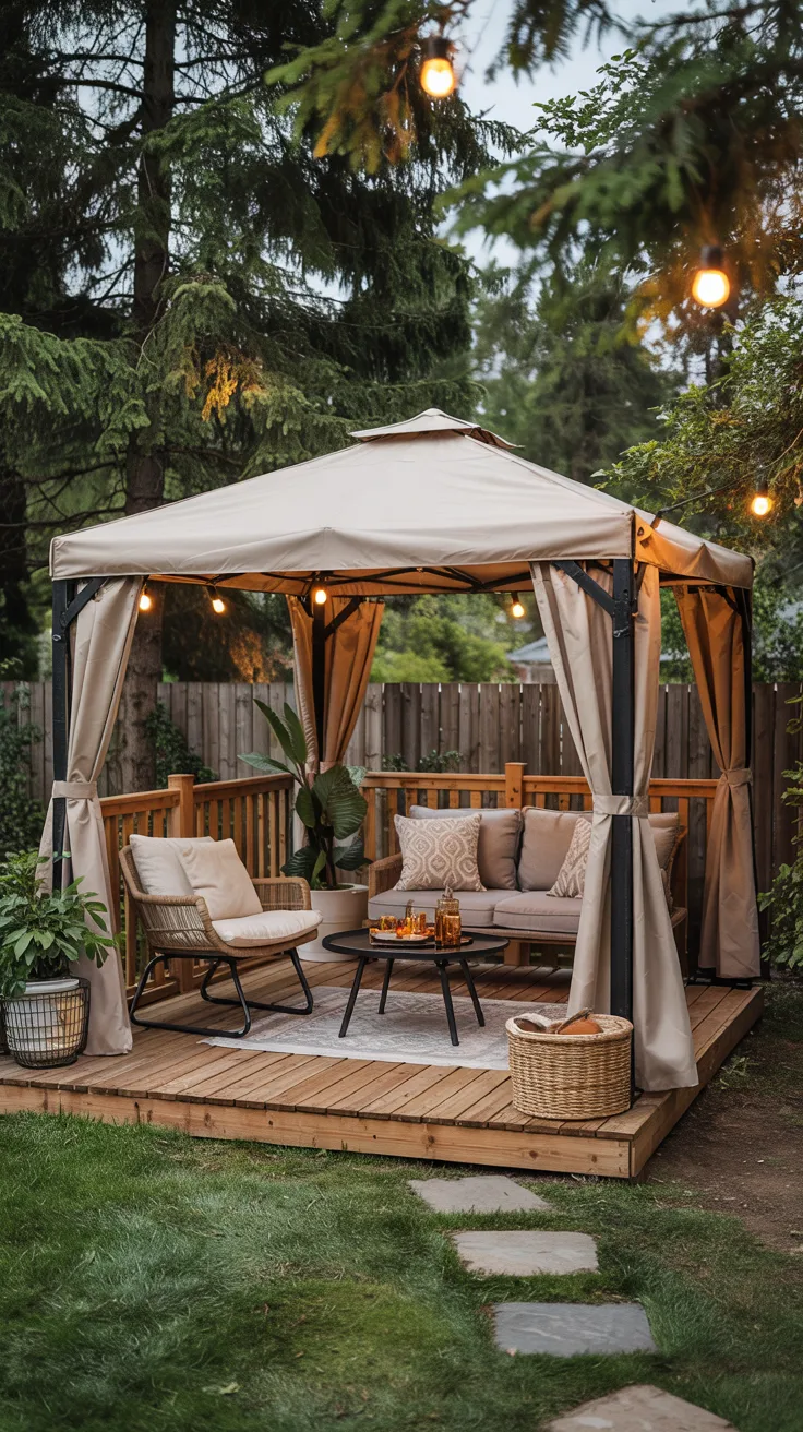 Gazebo on Deck Ideas 2026: Modern Outdoor Inspiration for Stylish Deck Designs