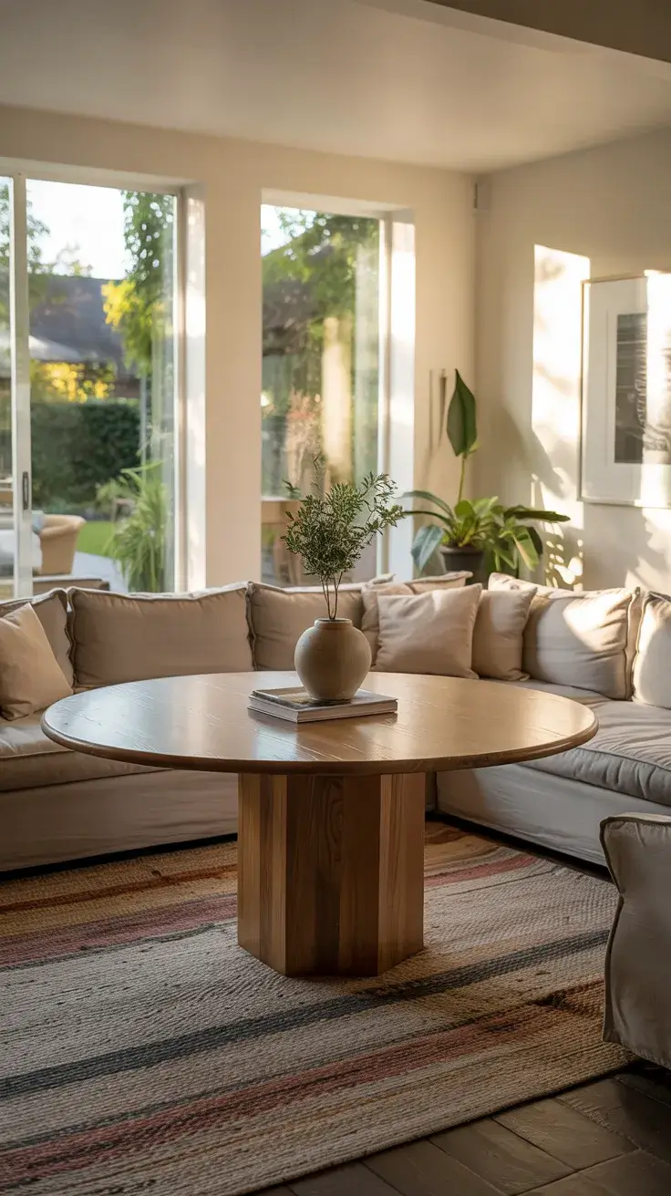 Round Table Living Room Ideas 2026: Modern Decor, Layouts And Styling Inspiration