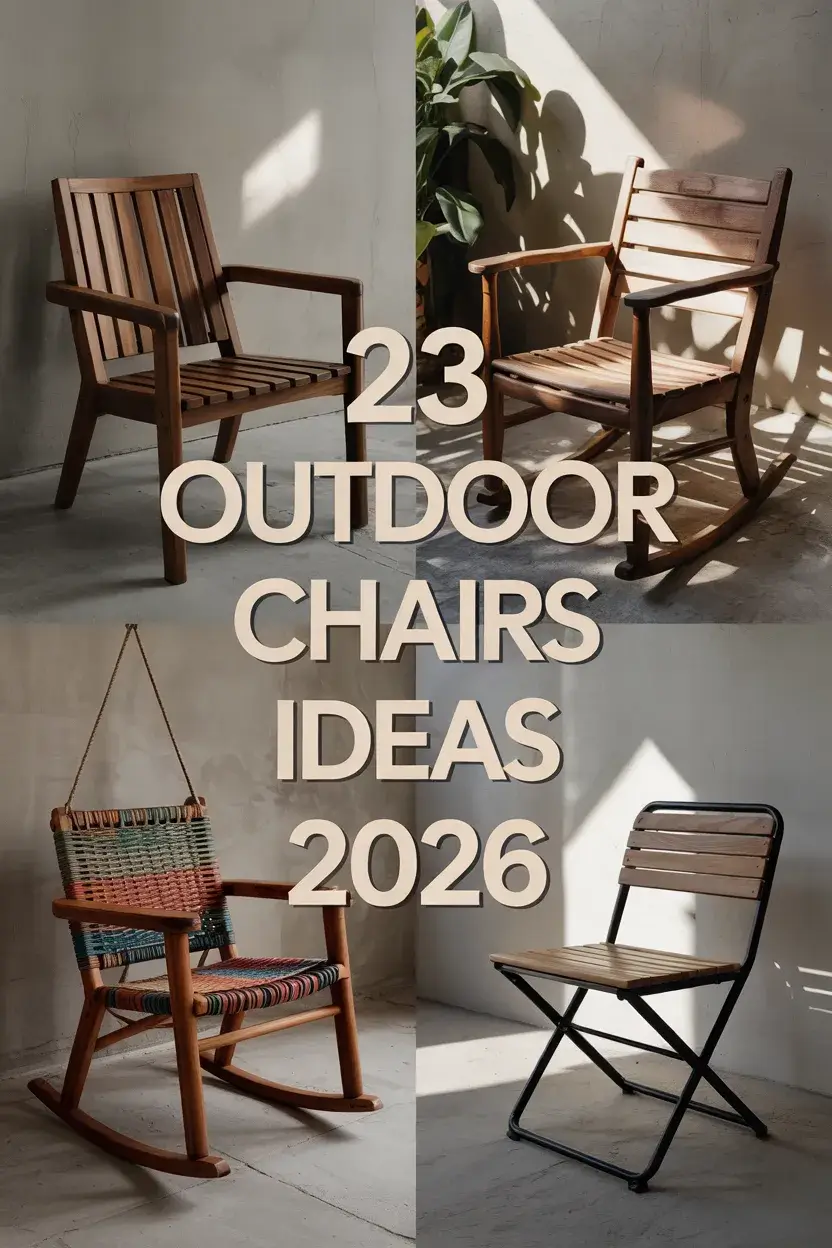 Outdoor Chairs Ideas 2026: Stylish, Comfy Seating For Patios, Porches, And Backyards